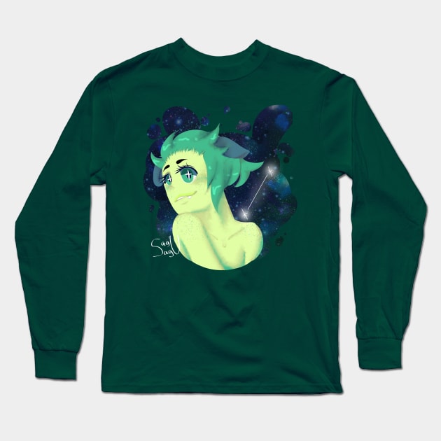 CANIS MINOR Long Sleeve T-Shirt by Sagurin